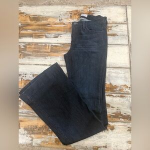 Women's Dark Denim Flare Jeans